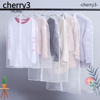 Cherry3 ผ้าคลุมตู้เสื้อผ้า แบบใส กันฝุ่น สําหรับบ้าน และที่อยู่อาศัย