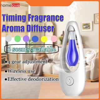 [พร้อมส่ง]smart Air Freshener Spray Rechargeable Aroma Diffuser Essential Oil Diffuser Home Diffusers Toilet Fragrance Perfume homelove