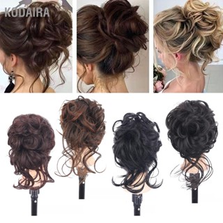 KODAIRA Hair Piece Hairpiece Curly Wavy Bun Claw สำหรับผู้หญิงต่อผมหญิง