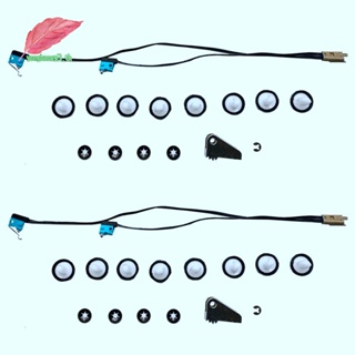 มือจับประตูไมโครสวิตช์ สําหรับอัพเกรด Tesla Model S 2 ชิ้น 1016009-00-C มือจับไม้พาย พร้อมคลิปแผงประตู