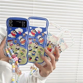 เคสโทรศัพท์มือถือแบบนิ่ม tpu กันกระแทก ลายการ์ตูนญี่ปุ่นน่ารัก สําหรับ Galaxy Z Flip 5 5G Z Flip3 Flip4 Zflip3 Zflip4 Z Flip 4