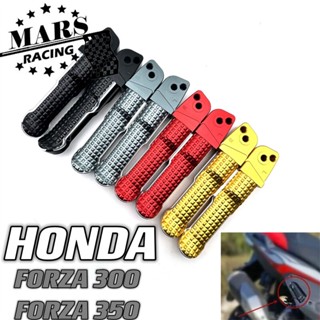 ที่พักเท้าด้านหลัง แบบพับได้ อุปกรณ์เสริม สําหรับรถจักรยานยนต์ HONDA FORZA300 FORAZ350 2018-2021 2022 2023