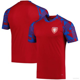 เสื้อกีฬาแขนสั้น ลายทีมชาติฟุตบอล Czech Republic Jersey พลัสไซซ์ ให้ความอบอุ่น เข้าได้กับทุกชุด