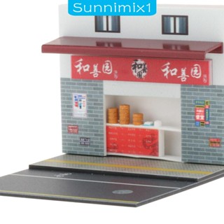 [Sunnimix1] ชุดโมเดลตัวต่อ 1/64 DIY สําหรับบ้านตุ๊กตา