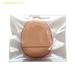 Goldensilver ชุดพัฟฟองน้ําแต่งหน้า ขนาดเล็ก สีเงิน สําหรับลงคอนซีลเลอร์ ลงรองพื้น