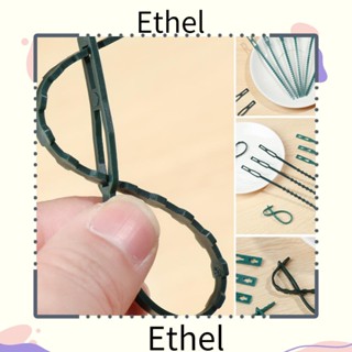 Ethel1 สายเคเบิลไทร์ ปรับได้ ใช้ซ้ําได้ สําหรับปลูกต้นไม้ 50 ชิ้น