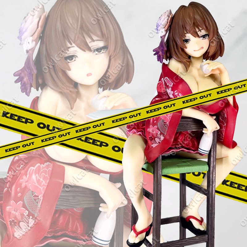 โมเดล Illustration Ebisugawa Kano (SkyTube Ver.) 22cm Kimono Bar Mature Woman Illustrator Piromizu C