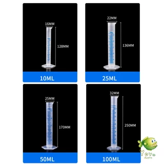 YOYO กระบอกตวงพลาสติก พลาสติก มีขนาดตามความต้องการใช้งาน Plastic measuring cup