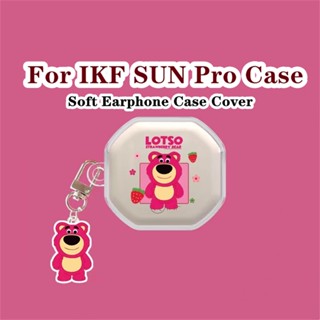 【พร้อมส่ง】เคสหูฟัง แบบนิ่ม แบบใส ลายการ์ตูนสุนัขสนูปปี้ สําหรับ IKF SUN Pro