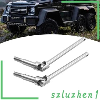 [Szluzhen1] เพลาขับรถบังคับ สเตนเลส 1/12 CVD ทนทาน สําหรับ MN128 86S 2 ชิ้น