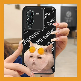 Back Cover youth Phone Case For VIVO S15 Pro 5G/V25 Pro 5G Cartoon heat dissipation Silica gel advanced cute Anti-knock