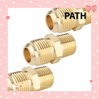 Path อะแดปเตอร์ข้อต่อท่อน้ํามัน ทองเหลือง 20 มม. 3 ชิ้น