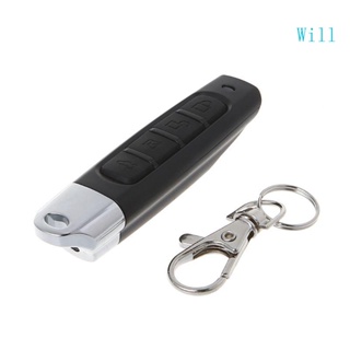 Will รีโมตคอนโทรลไร้สาย 4 ปุ่ม สําหรับ Key Fob 315MHz 433MHz