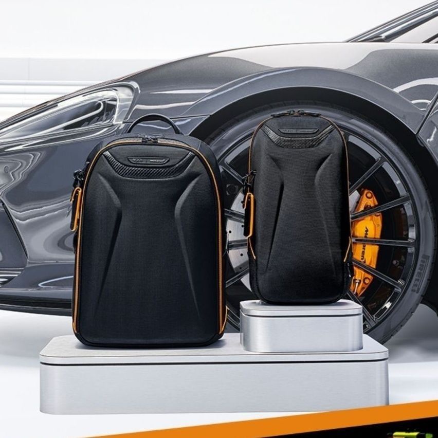 Mclaren McLaren Co-Branded Series Men 's Small Size One-Shoulder Messenger Backpack Chest Bag373015ดี
