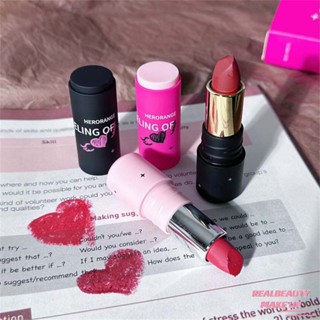 HERORANGE Millennium Sweetheart Lipstick Matte Matte Matte Waterproof Sweat-proof Non-stick Cup Lipstick [realbeauty]