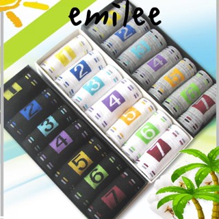 EMILEE ถุงเท้ากีฬา แฟชั่นใหม่ 7 คู่