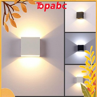 Top โคมไฟ LED ติดผนัง สร้างสรรค์ สีขาว / ดํา