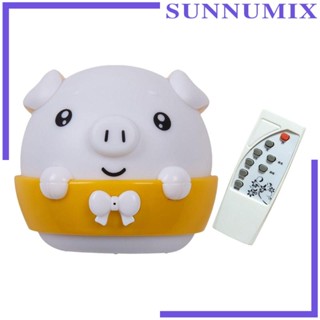 [Sunnimix] โคมไฟกลางคืน LED รูปหมู สําหรับเด็ก ให้นมบุตร ตกแต่งบ้าน