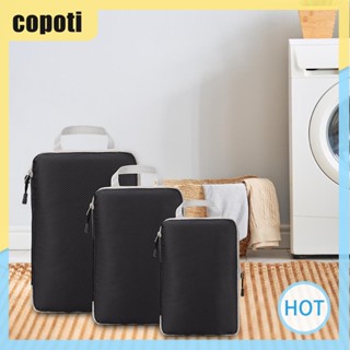 Copoti กล่องบรรจุเสื้อผ้า และรองเท้า ความจุขนาดใหญ่ 3 ช่อง