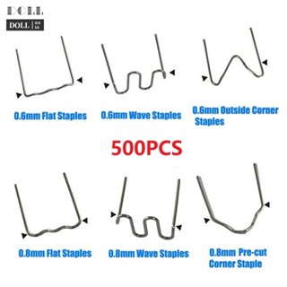 ⭐24H SHIPING ⭐Hot Staples Staples 0.6/0.8mm 500PCS For Car Bumper Plastic Welder High Quality