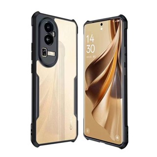 ส่งจากไทย case OPPO Reno10 5G/Reno10Pro 5G/Reno10Pro Plus 5G ตรงรุ่น เคสกันกระแทก ขอบสีหลังใส ขอบนิ่มหลังแข็ง เคสPC+TPU