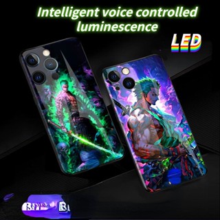 เคสโทรศัพท์มือถือกระจก ลายการ์ตูนนารูโตะ MG LED สําหรับ Huawei P30pro nova9pro honor50pro nova10pro P40pro+ nova8pro mate30Epro nova7pro P40lite P50proplus mate40E 30pro