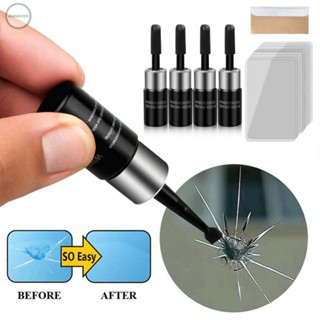 GORGEOUS~Repair Liquid 3ml 4 Pack Automotive Glass Black Car Windshield Daily Repair