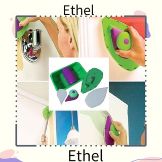 Ethel1 แปรงทาสี มัลติฟังก์ชั่น ศิลปะ ฟองน้ํา ขอบ เครื่องมือทําความสะอาด