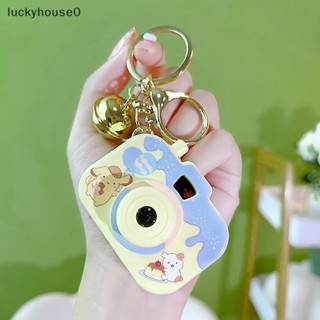 Luckyhouse0^^ พวงกุญแจ จี้ห้อยกระเป๋าเป้สะพายหลัง รูปการ์ตูน Kuromi Kawaii Sanrio Cinnamon Dog Pompom Purin น่ารัก สําหรับเด็ก