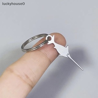 Luckyhouse0^^ ถาดซิมการ์ด สเตนเลส รูปปลา สําหรับสมาร์ทโฟน