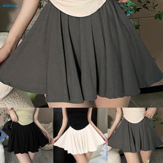 【HODRD】Cute and Feminine Ladies Tennis Style Skater Skirt with a Flattering High Waist【Fashion】