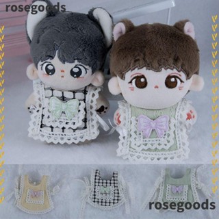 Rosegoods1 ผ้าพันคอ ผ้าฝ้าย 10 ซม. แฮนด์เมด สําหรับตุ๊กตา 1/12 BJD