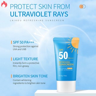 ครีมกันแดด กรดไฮยารูลอนิก ให้ความชุ่มชื้น สไตล์เกาหลี สําหรับใบหน้า SPF-50 PA++++ 50 มล. 1.69 fl.oz YK