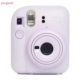 (YGD) เคสซิลิโคนนิ่ม ป้องกันรอยขีดข่วน กันฝุ่น สําหรับกล้อง Instax Mini 12 1 ชิ้น