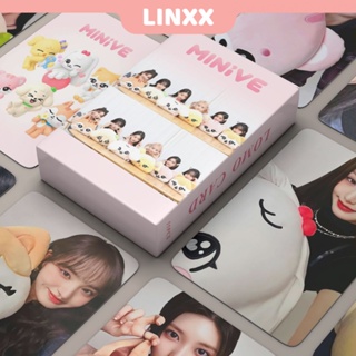 Linxx 55 ชิ้น IVE MINIVE POP UP อัลบั้ม การ์ดโลโม่ Kpop โฟโต้การ์ด โปสการ์ด ซีรีส์