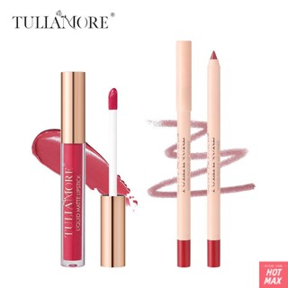 Tulla Matte Lip Glaze Non-Stick Lip Liner Set Lighten Lip Kiss Waterproof Not Easy to Stain Long Lasting Lipstick Multi Recommended [hotmax]