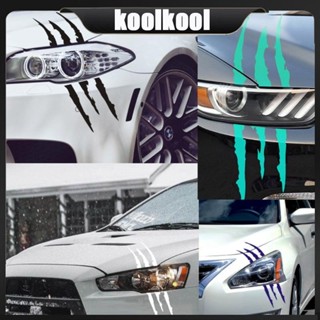 Kool สติกเกอร์ ลายหัวกะโหลกมอนสเตอร์ สําหรับตกแต่งรถจักรยานยนต์