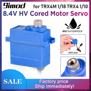 9imod เซอร์โวมอเตอร์แกนเซอร์โว โลหะ กันน้ํา 4.5 กก. Mini TR-4 2065 3 Pin 8.4V HV สําหรับรถบังคับ Traxxas TRX4M 1/18 TRX4 1/10