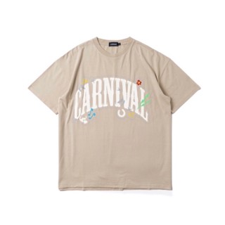 เสื้อยืดผ้าฝ้ายพิมพ์ลายขายดี [พร้อมส่งแท้💯 ] เสื้อยืด CARNIVAL® Fall/Winter 2022 OVERSIZE T-SHIRT