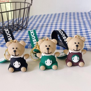 Dwayne Starbucks พวงกุญแจ PVC จี้ชานมเขียว น่ารัก สําหรับตกแต่งแก้วกาแฟ แก้วกาแฟ กระเป๋า