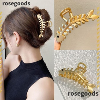 Rosegoods1 กิ๊บติดผมแฟชั่น รูปกระดูกปลา