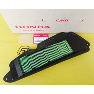 ไส้กรองอากาศแท้HONDA Forza350 ปี2021-2023,ADV350 ปี2021-2023 อะไหล่แท้ศูนย์HONDA(17210-K1B-U10)1ชิ้น