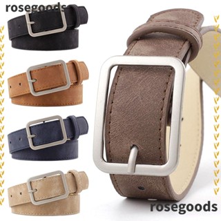 Rosegoods1 เข็มขัดหนัง คาดเอว แบรนด์หรู สไตล์เรโทร สําหรับผู้หญิง