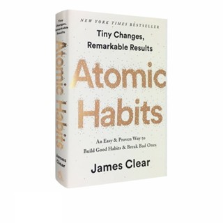 现货 原子习惯 建立好习惯英文原版 Atomic Habits   实体书