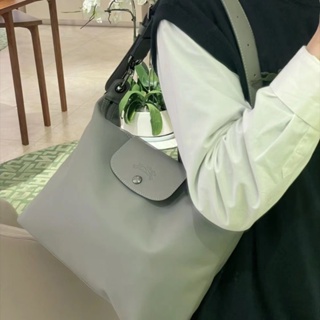 Longchamp Commuter กระเป๋าถือ กระเป๋าสะพายข้าง ความจุขนาดใหญ่ สําหรับผู้หญิง