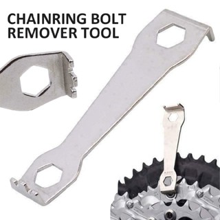 New Bike Chain Ring Removal Spanner Chainring Nut Wrench Peg Bolt Crankset Ring