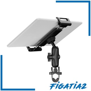 [Figatia2] ที่วางแท็บเล็ตอลูมิเนียมอัลลอยด์ แบบยืดหยุ่น ทนทาน ปรับได้ สําหรับรถมอเตอร์ไซค์