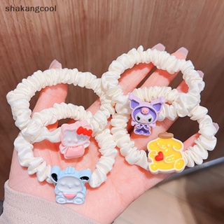 Shakangcool ยางรัดผม ลาย Hellokitty Mymelody Kuromi Purin Cinnamoroll Pachacco น่ารัก สําหรับเด็กผู้หญิง SGL