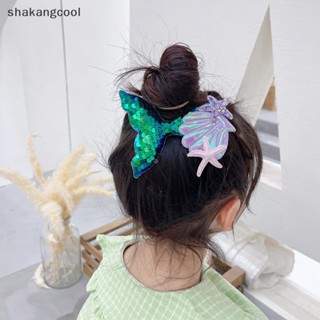 Shakangcool กิ๊บติดผม รูปหางปลา ปลาดาว เมอร์เมด ประดับเลื่อม หลากสี เครื่องประดับแฟชั่น สําหรับเด็กผู้หญิง แฟนซี ของขวัญ SGL