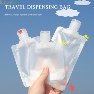 ⭐24H SHIPING ⭐Leak proof Stand Up Spout Empty Pouches Portable and Reusable Travel Lotion Bags